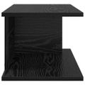 vidaXL Nočný stolík Čierny dub 40 x 30 x 25 cm Kompozitné drevo