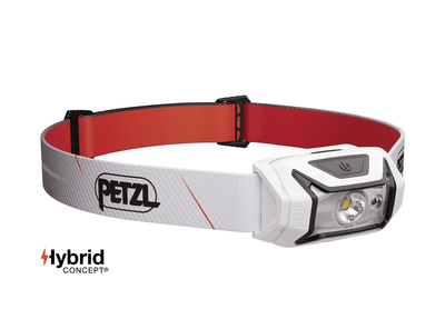 Petzl E067AB03 TIKKA® CORE White nabíjateľná čelovka, biela