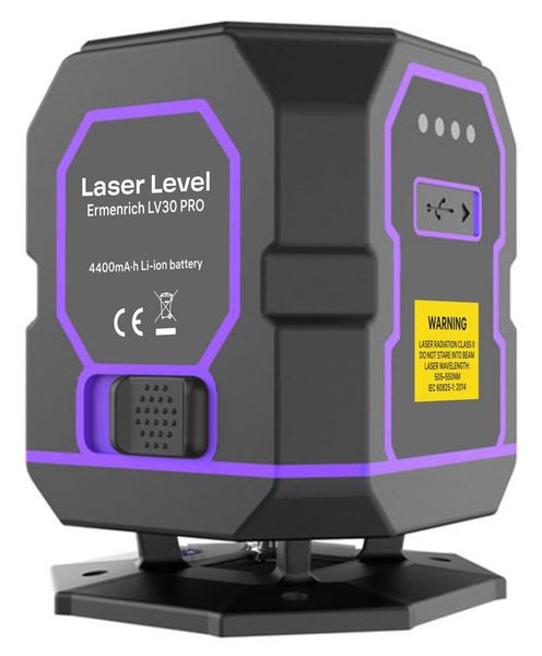 Laserový nivelačný prístroj Ermenrich PRO LV30