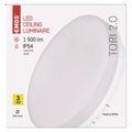 LED prisadené svietidlo TORI, kruhové biele 15W neutrálna b.,IP54
