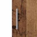 vidaXL Highboard Staré drevo 30 x 42,5 x 185 cm
