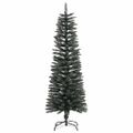 vidaXL Umelý vianočný stromček Zelená 120 cm PVC, plast a oceľ
