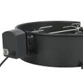 vidaXL Súprava na grilovací ražeň 47 cm čierna