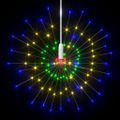 vidaXL Vonkajšie vianočné prskavky 10 ks, farebné 20 cm, 1400 LED
