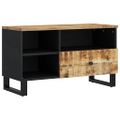 vidaXL TV skrinka 80x33x46 cm masívny mangovník a spracované drevo