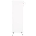 vidaXL Botník biely 60x35x105 cm kompozitné drevo