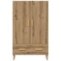 vidaXL Highboard Artisan Dub 70x31x115 cm Engineered Wood