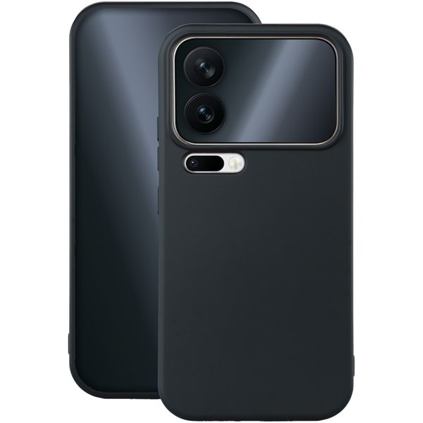 Silikónový obal pre Xiaomi 17 Pro čierny