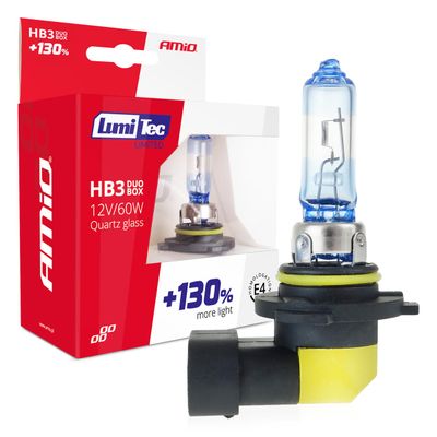 Halogenový duo blister (2 ks) sada LumiTec LIMITED +130% HB3 12V 60W DUO