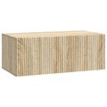 vidaXL Nástenná TV skrinka 78,5 x 41 x 30 cm Dub sonoma