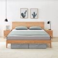 vidaXL Úložné boxy 2 ks látkové 70x40x18 cm sivé