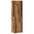 vidaXL Highboard Staré drevo 50 x 42,5 x 185 cm