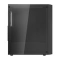 Počítačová skrinka Darkflash DK351 + 4 ventilátory (čierna)