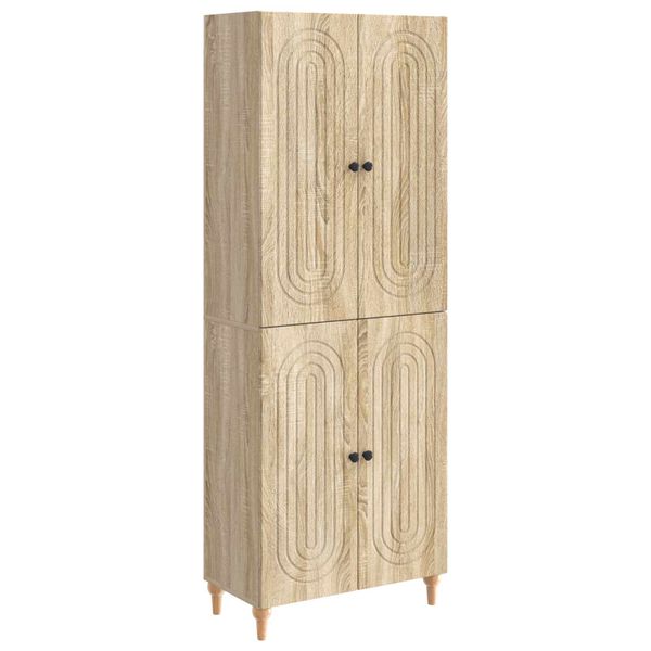 vidaXL Sada skríň 2 pcs 66 x 34,5 x 90 cm Kompozitné drevo