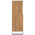 vidaXL Vysoká skrinka dub artisan 60x36x110 cm spracované drevo