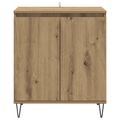 vidaXL Servírovacia skriňa Remeselný dub 60 x 35 x 70 cm