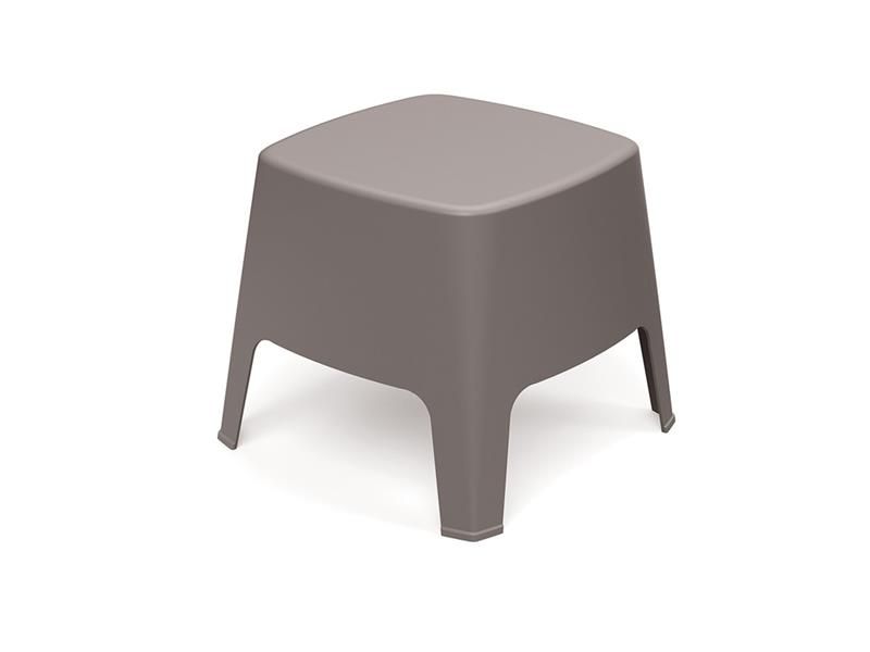 Stolička MILANE 485x485x420mm - zemito hnedá