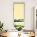 vidaXL Zatemňovacia roleta žltá 55x150 cm šírka látky 50,7 cm polyester