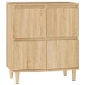 vidaXL Komoda dub sonoma 60x35x70 cm spracované drevo