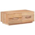 vidaXL Konferenčný stolík 90x50x35 cm masívne recyklované drevo