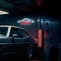 MANTA GARAGE, LED Neon plexi dekorácia