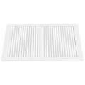 vidaXL Lamelové dvierka na skrinku 4 ks, biele 99,3x59,4 cm, borovica