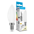 Modee LED žiarovka Filament Milky Candle C35 4W E14 4000K