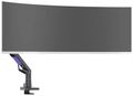 Neomounts DS70-256BL1 ACE Gaming Desk Mount, single display up to 57"  (Topfix clamp/grommet) Držák, VESA, stolní, pro 1 plochý/zakrivený monitor, úhloprícka 24–57", náklon 115°, otácení 180°, rotace 180°, ocel, cerný