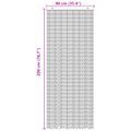 vidaXL Dverová záclona proti hmyzu rôzne farby 90 x 200 cm Bambus