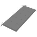 vidaXL 3-miestna záhradná lavica s vankúšom 150 cm eukalyptový masív