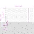 vidaXL Hexagonálny plot s stĺpom 25 x 1 m Pozinkovaná oceľ Strieborná
