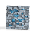 Nočné svetlo Minecraft - Diamond Ore
