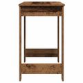 vidaXL Písací stôl staré drevo 100x45x75 cm kompozitné drevo