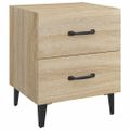 vidaXL Nočné stolíky 2 ks dub sonoma 40x35x47,5 cm