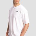 Tričko Oversized Limitless White - GymBeam, veľkosť L