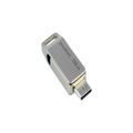 Goodram pendrive 128GB USB 3.2 ODA3 silver TYPE-A+TYPE-C