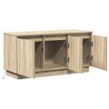 vidaXL TV skrinka 100 x 38 x 49 cm Sonoma dub Kompozitné drevo