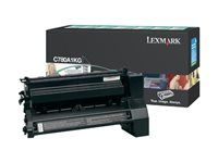Čierna - originálna - kazeta s farbivom LCCP, LRP - pre Lexmark C780dn, C780dtn, C780n, C782dn, C782dtn, C782n, X782e