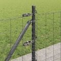 vidaXL Euro plot s betónovým podstavcom 50 x 0,4 m PVC potiahnutá oceľ
