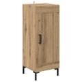 vidaXL Highboard Remeselný dub 34,5 x 34 x 180 cm Kompozitné drevo