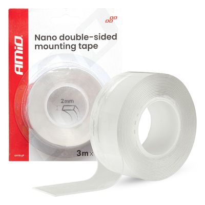 Obojstranná nano páska 20 mm × 3 m × 1 mm AMiO-04848