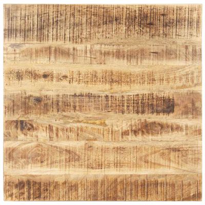 vidaXL Stolová doska, mangový masív 15-16 mm, 60x60 cm