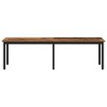 vidaXL lavička Staré drevo 160 x 35 x 45 cm Kompozitné drevo