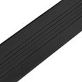 vidaXL Tesnenie garážových dverí Čierna 70 x 6 mm 4,5 m PVC