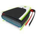 vidaXL Nafukovací Stand up paddleboard, zeleno biely
