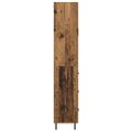 vidaXL Highboard 2 ks Staré drevo 69,5 x 34 x 180 cm Kompozitné drevo