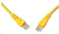 Solarix - patch kabel CAT6 UTP PVC 2m žlutý snag proof