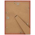 vidaXL Fotorámiky na stenu alebo stôl 5 ks červené 20x25 cm MDF