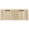 vidaXL Nástenná TV skrinka Nástenný Dub sonoma 78,5 x 31 x 30 cm