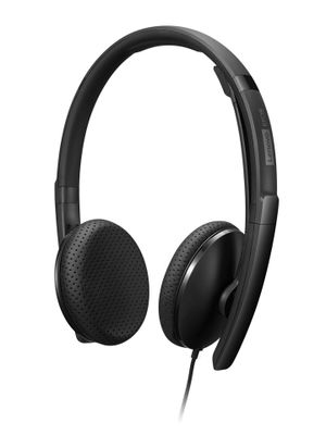 Lenovo Wired VoIP Headset (Teams)/USB-A/C/MS/Čierna